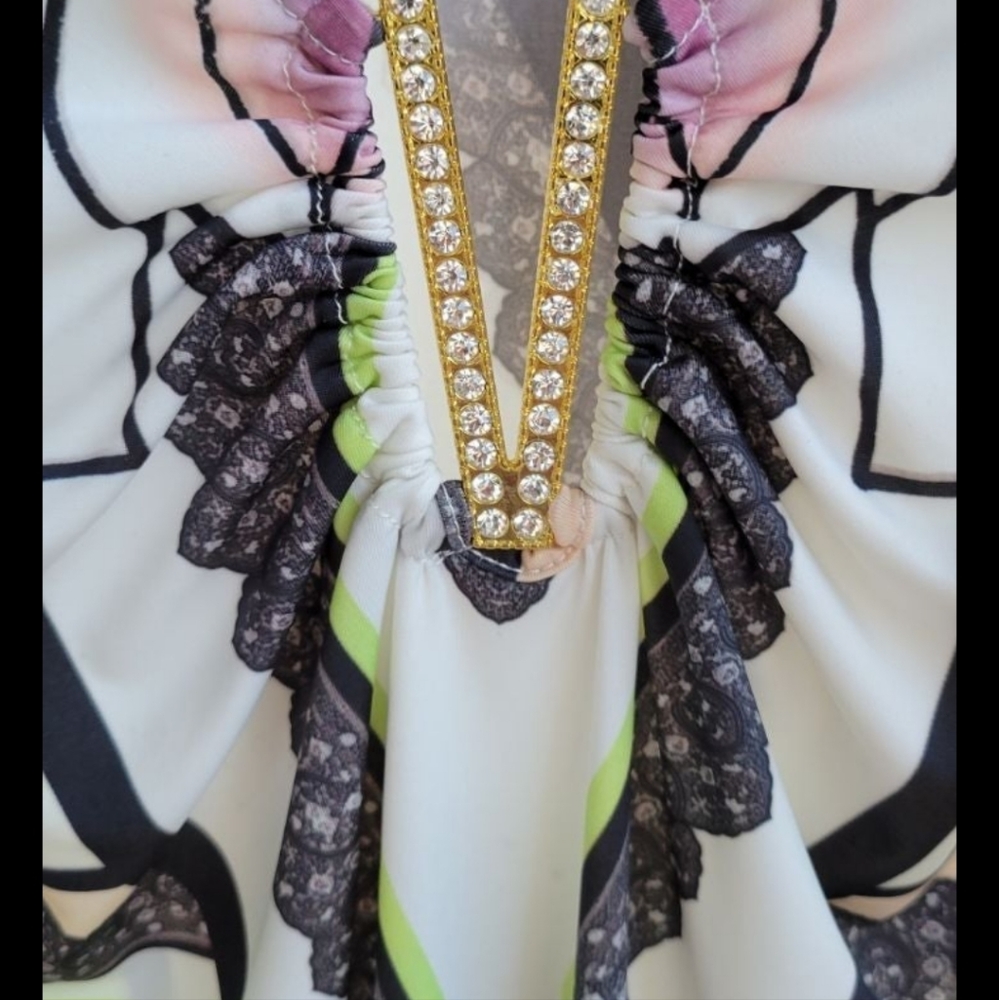 French designer dress ETOILE DU MONDE
